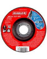 Diablo Metal Cut Off Abrasive Wheel 4 1/2"x1/8"