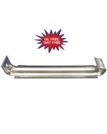 US Aluminum 5RHNC1 Double Rib Hanger no Clip Oil Dirt Free 5" 100ct