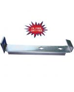 US Aluminum 6HG1S Supreme Hanger with Clip Oil Dirt Free 6" 100ct