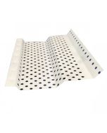 US Aluminum 6SF10SDWHT Shur Flo Step Down Gutter Protection White 6"x10' 25ct