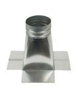 Empire Vent Base 6" Galvanized