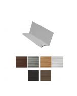 Vesta Steel Siding Drip Cap HD3 Woodgrain 10'