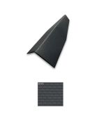 Ecostar Class C Majestic Niagara Concrete Hip and Ridge 14"x22" Black 10/Bundle