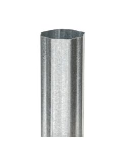 Berger Round Corrugated Galvanized Downspout 3" 26ga