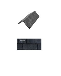 Brava Slate 2.0 Tile Hip and Ridge 14" X 5.625" X 6" Steep 90 Degree 10/bundle