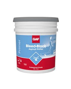 GAF Bleed Block Asphalt Primer 5g Light Blue 8 Buckets