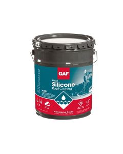 GAF Unisil Silicone Roof Coating 5g White 8 Buckets