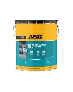 APOC 1093 Asphalt Roof Cement Bucket 3 gal Black