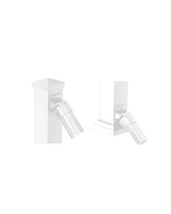 AFCO 300 Series Adjustable Stair Rail Hardware Mounting Kit White