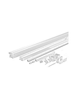 AFCO 175 Series 6' Fixed Stair Rail Kit White