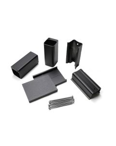 AFCO 200 Series Level Rail Mounting Kit Black - 4" Site Cut Bracket