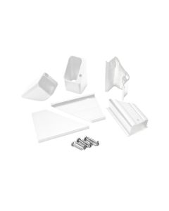 AFCO 200 Series Level Rail Mounting Kit White - 45 Degree