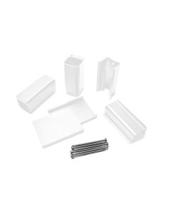 AFCO 200 Series Level Rail Mounting Kit White - 4" Site Cut Bracket