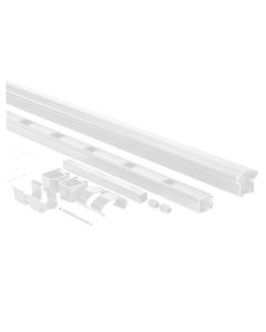 AFCO 300 Series 6' Adjustable Stair Rail White