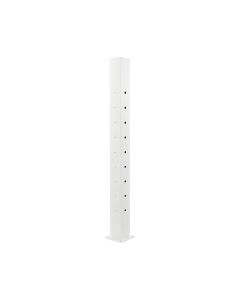AFCO 175 Series 3"x38" Pre-drilled Cable Corner Post White