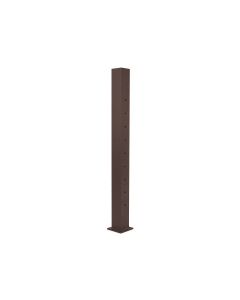 AFCO 175 Series 3"x44" Pre-drilled Cable Line Post Bronze