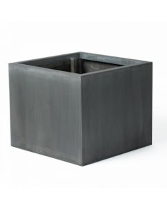 Bison Aluminum Cube Oxidized Zinc Patina