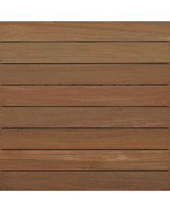 Bison WTIPE24RIBBED Ipe Wood Tile Ribbed 2'x2'