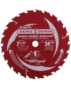Diablo Demo Demon Blade 7-1/4 Inch 24 Tooth