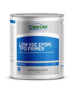 ChemLink F1280LVOC Low VOC EPDM TPO Primer Clear Case of 4 Pints