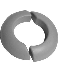 ChemLink F1301P ChemCurb Half Rounds 7.5" Gray 8ct