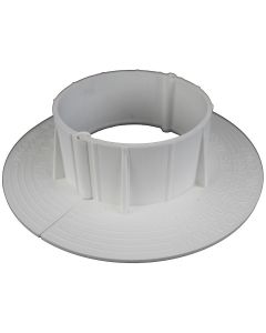 ChemLink F1357 E-Curb Round Two Piece Circle 4" Diameter White