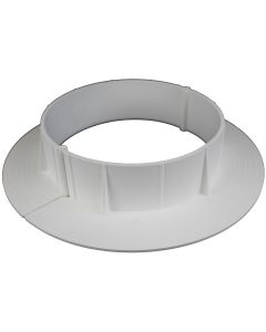 ChemLink F1352 E-Curb Round Two Piece Circle 6" Diameter White