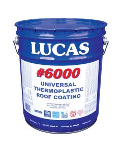 Lucas 6000 Universal Thermoplastic Coating 5 Gallon White
