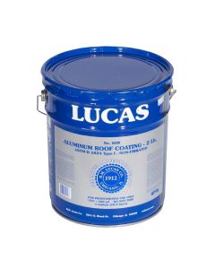 Lucas 608 Roof Coating 5 Gallon Aluminum