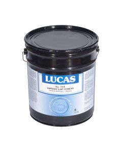 Lucas 754 Asphalt Lap Cement and Insulation Adhesive 5 Gallon