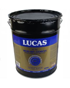 Lucas 764 Mod-Bit Cement Trowel Grade Wet/Dry 5 Gallon