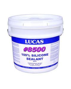 Lucas 8500 100 Percent Silicone Sealant 3.5 Gallon