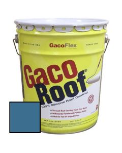 Gaco GacoRoof Silicone Roof Coating 5 Gallon Blue