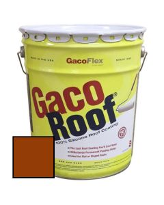 Gaco GacoRoof Silicone Roof Coating 5 Gallon Rustic