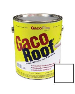 Gaco GacoRoof Silicone Roof Coating 1 Gallon White
