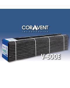 Cor-A-Vent V-600-11E Enhanced Ridge Vent 1"x11"x4' 12ct Coravent