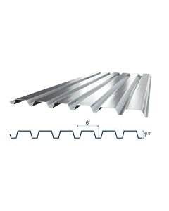 Cordeck B Wide Rib Roof Deck G60 22ga Galvanized 10'x3'