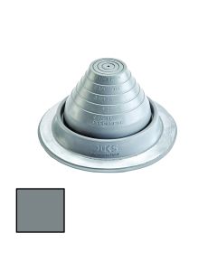 Deks DF103G Dektite Original Pipe Flashing for Metal Roofs 0.25"-5" Grey 10 pieces