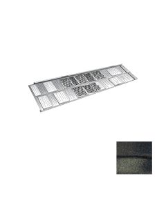 Decra Metal Vent for Shingle XD 14-1/8" X 52-3/8" Classic Cobblestone 1 piece