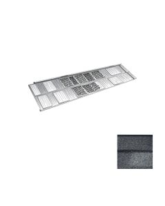 Decra Metal Vent for Shingle XD 14-1/8" X 52-3/8" Natural Slate 1 piece