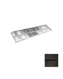 Decra Metal Vent for Shingle XD 14-1/8" X 52-3/8" Old Hickory 1 piece