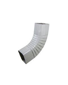 Berger Square Corrugated Elbow B-Bend 75 Degrees Galvanized 3"x4"