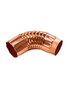Berger Round Elbow 75 Degrees Copper 4"