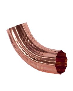 Berger Round Elbow 75 Degrees Copper 5"