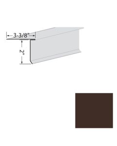 EDCO 1721-203 Eave Starter Solid 10' Royal Brown 10/carton