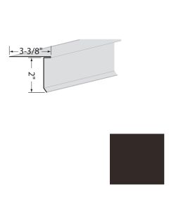 EDCO 1721-213 Eave Starter Solid 10' Statuary Bronze 10/carton
