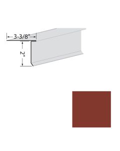 EDCO 1721-227 Eave Starter Solid 10' Classic Red 10/carton