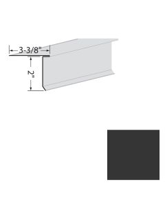 EDCO 1721-511 Eave Starter Solid 10' Black-Obsidian 10/carton