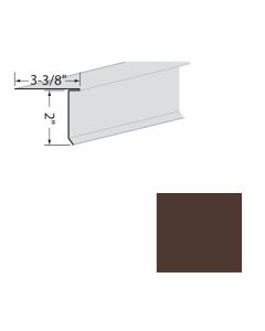EDCO 1721-539 Eave Starter Solid 10' Chestnut Brown 10/carton