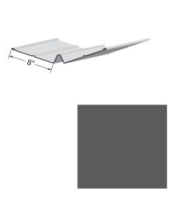 EDCO 1727-228 Valley Flashing Solid 10' Charcoal grey 5/carton